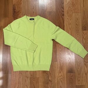 NAADAM The Essential $75 Cashmere Sweater Neon Yellow
